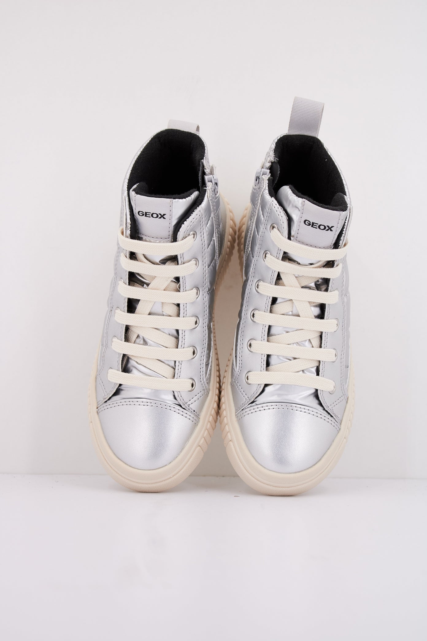 GEOX J LAQUINNY en color PLATA  (3)