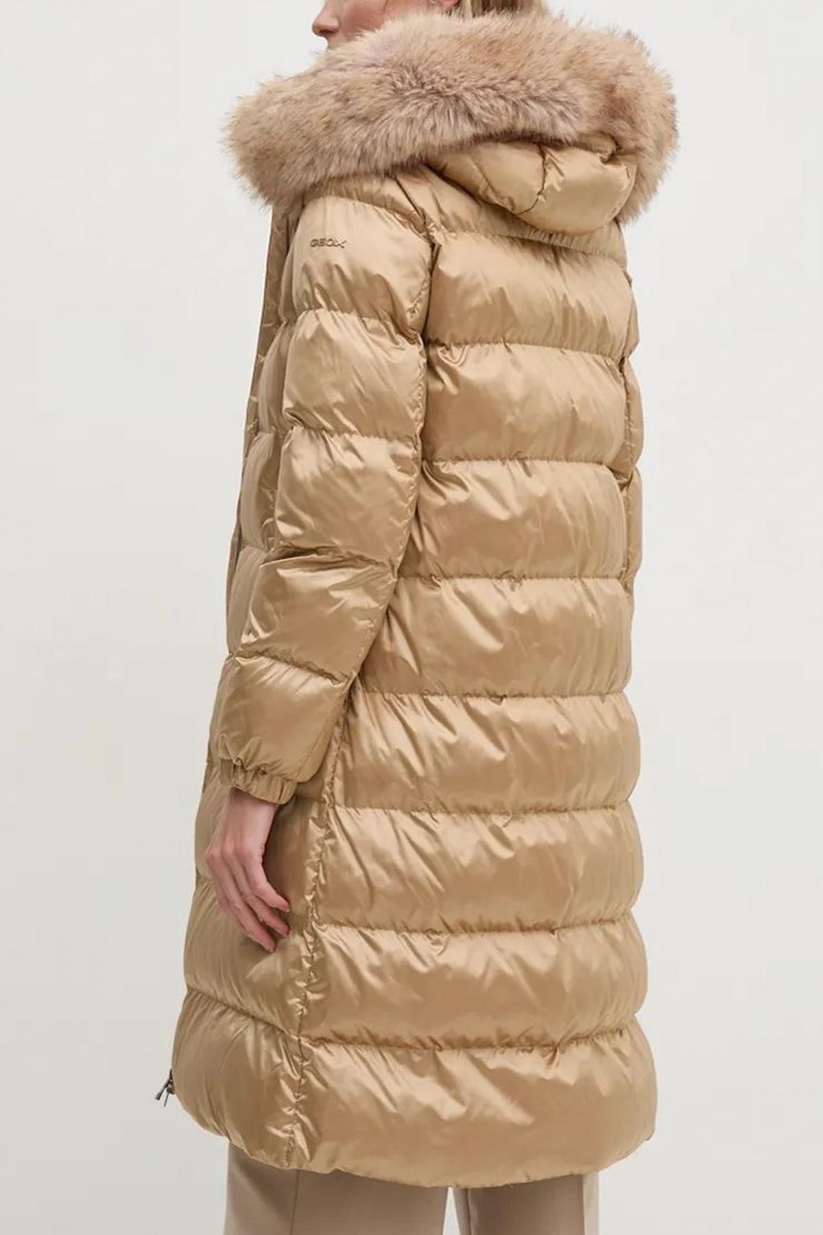 GEOX W BACKSIE en color MARRON CLARO  (2)