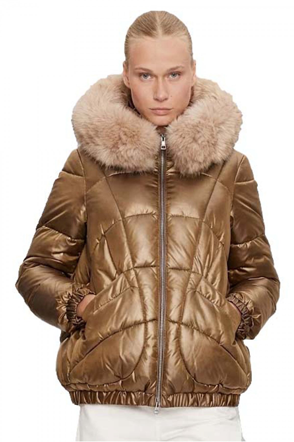 GEOX  W BACKSIE en color MARRON  (1)