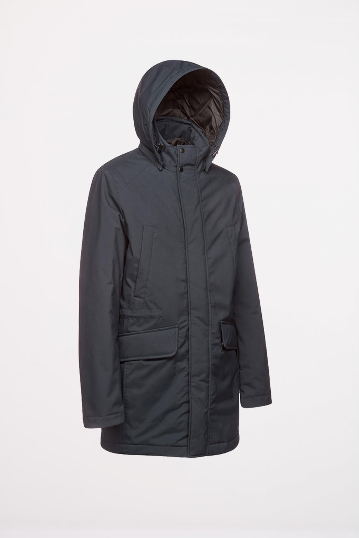 GEOX  M ANDALO PARKA en color NEGRO  (2)