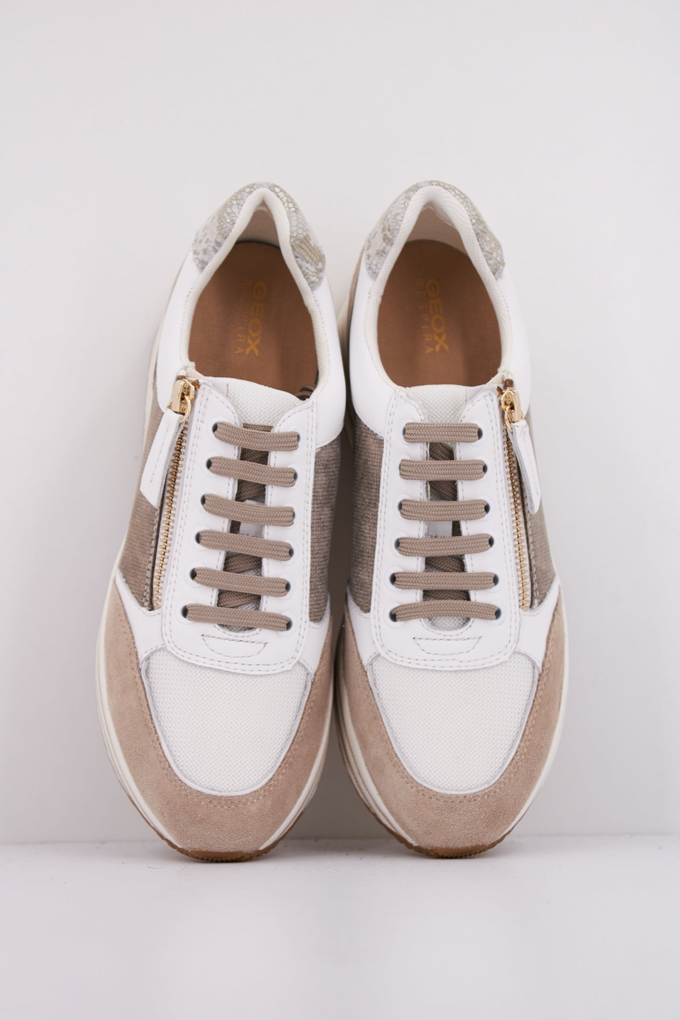 GEOX D KENCY en color MARRON  (3)