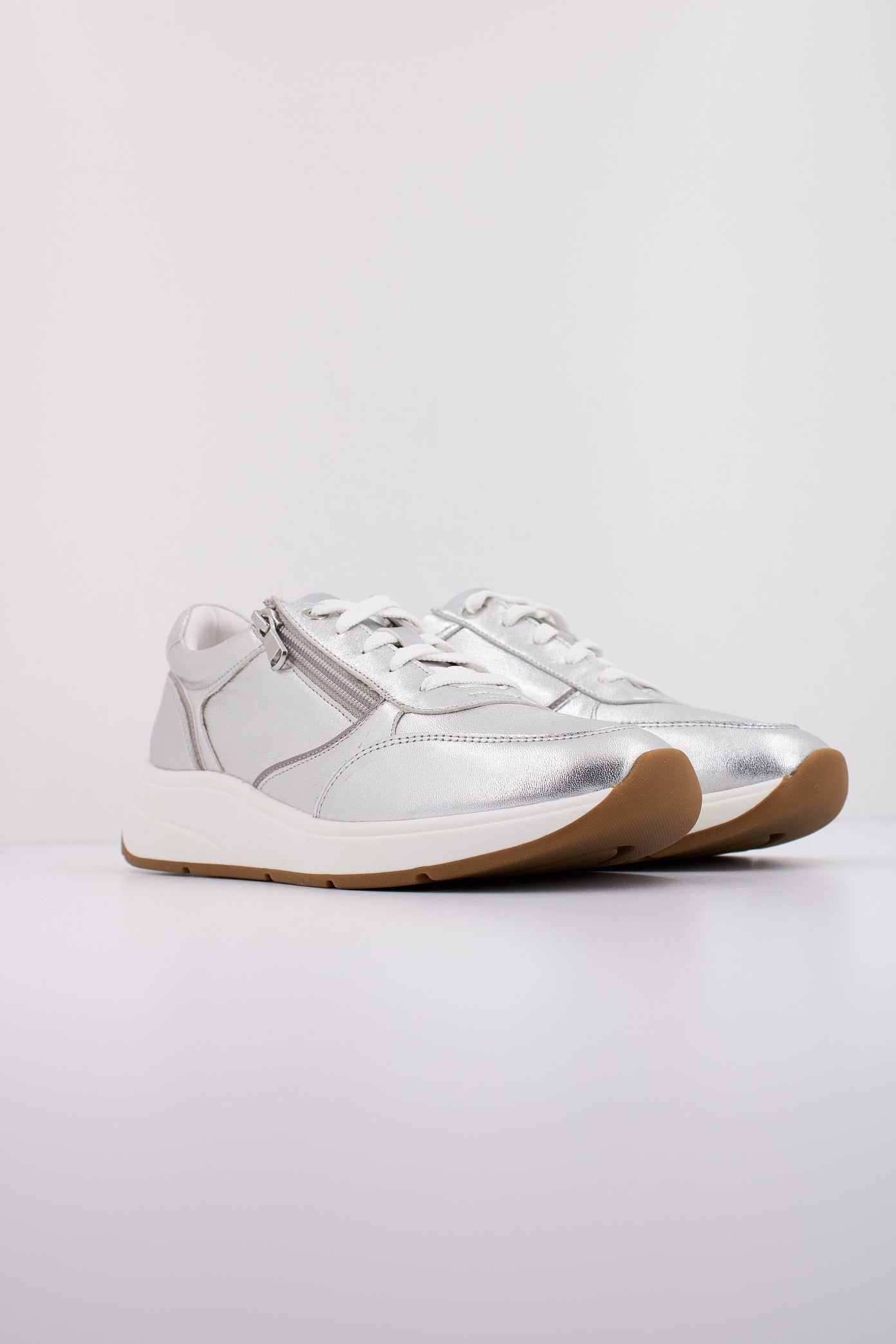 GEOX D CRISTAEL en color PLATA  (2)