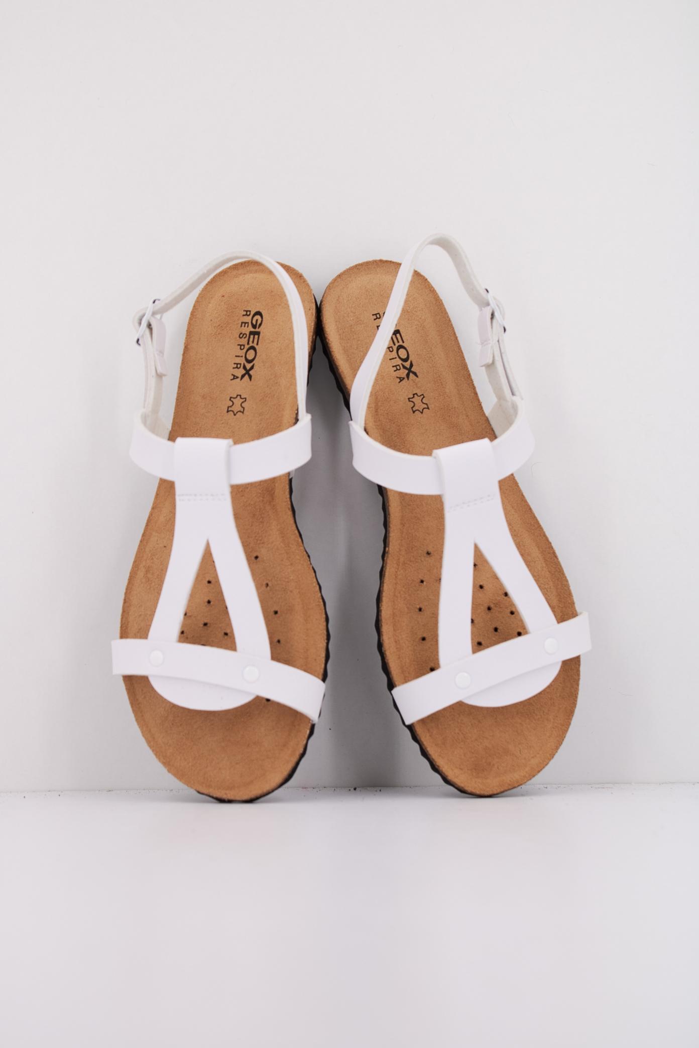 GEOX D BRIONIA LOW en color BLANCO  (3)