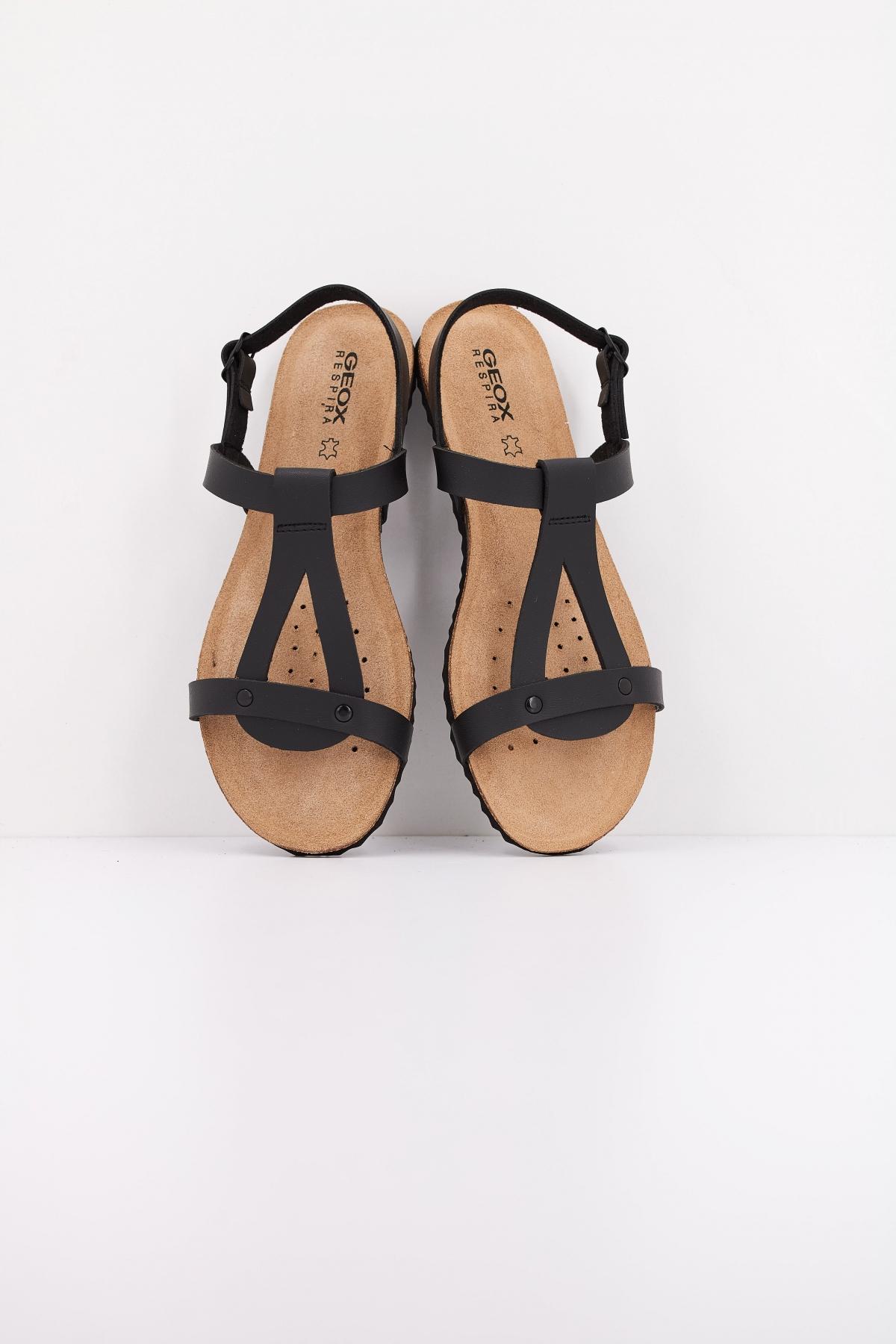 GEOX D BRIONIA LOW en color NEGRO  (3)