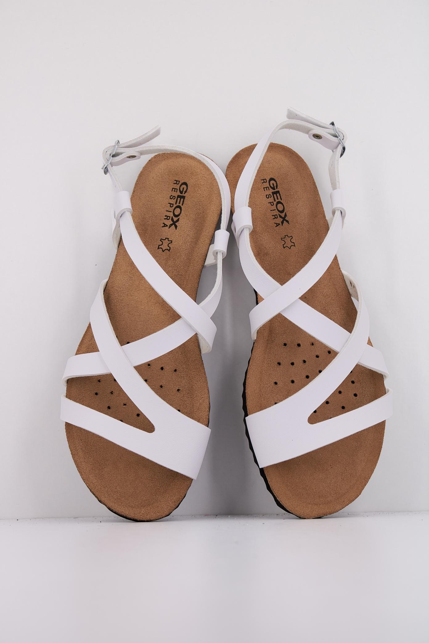 GEOX D BRIONIA LOW en color BLANCO  (3)