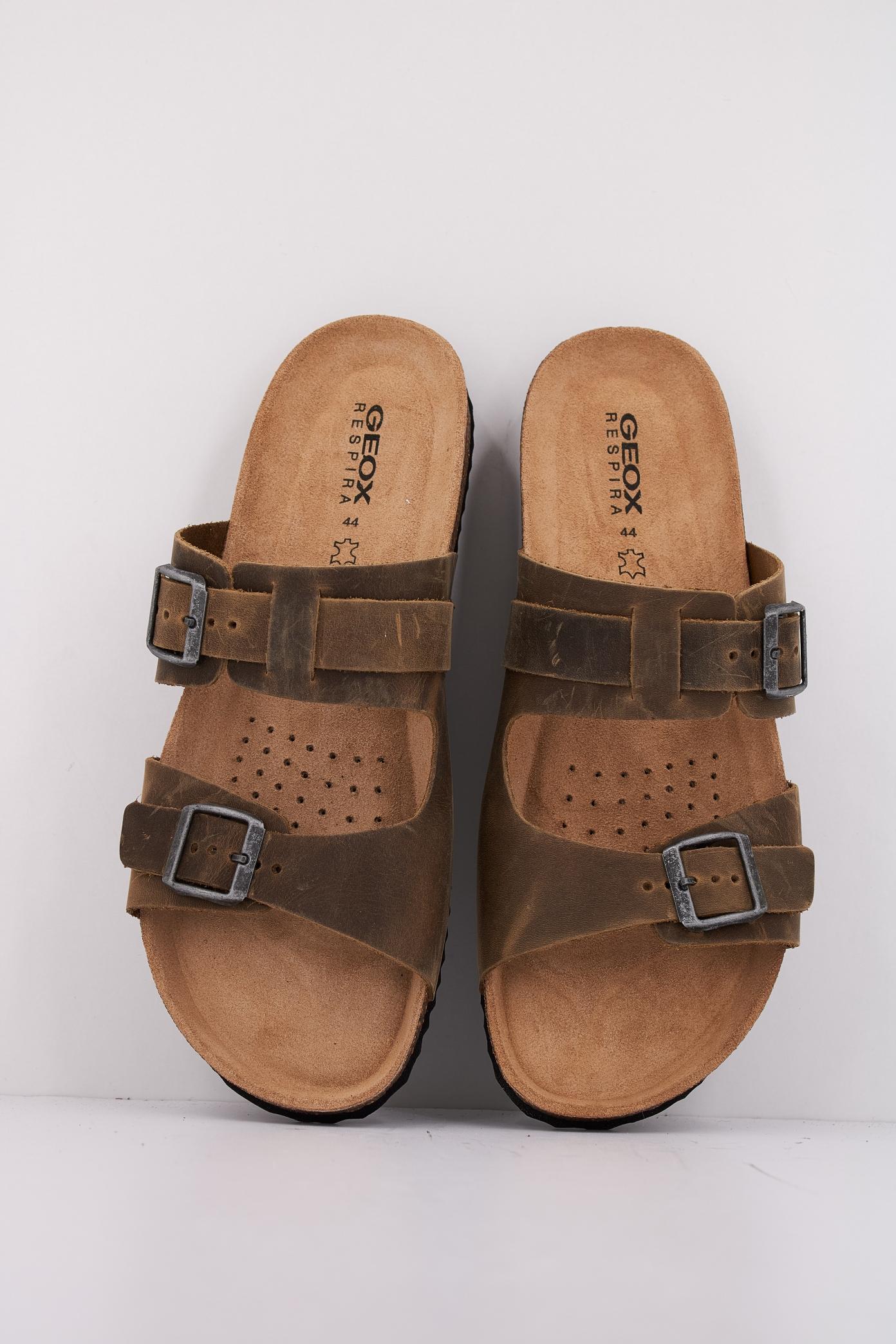 GEOX U SANDAL GHITA en color VERDE  (3)