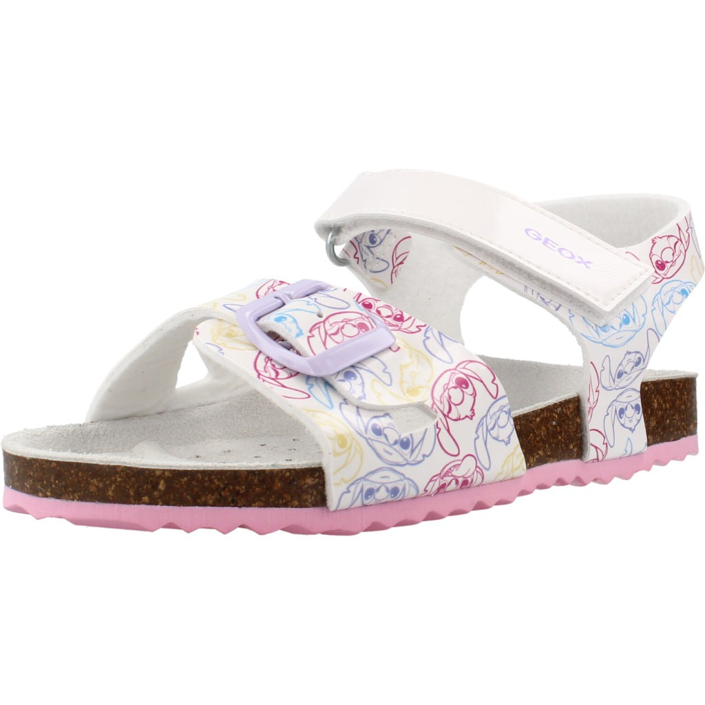 GEOX  J ADRIEL GIRL en color BLANCO  (1)
