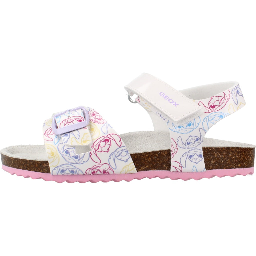 GEOX  J ADRIEL GIRL en color BLANCO  (2)