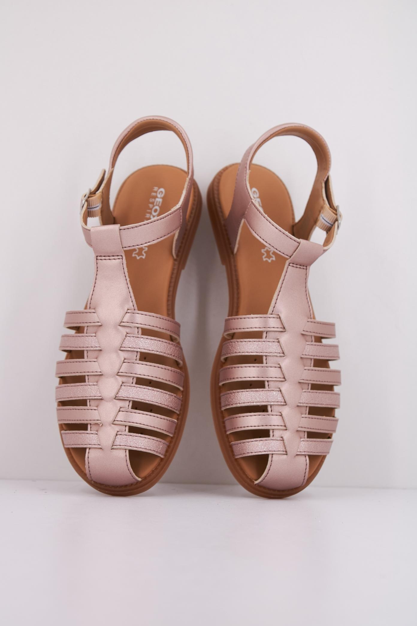 GEOX J SANDAL KARLY GIRL en color ROSA  (3)