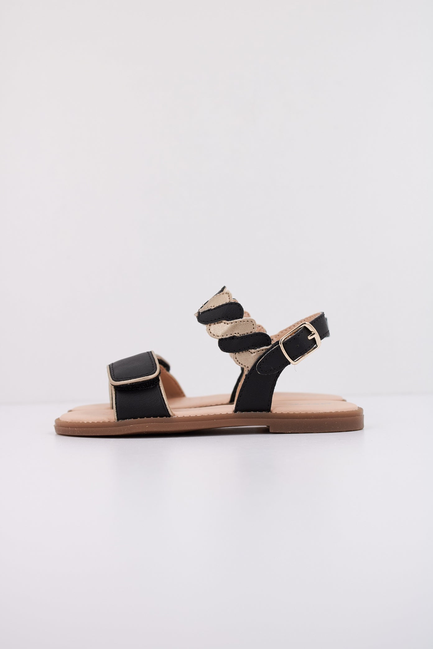 GEOX J SANDAL KARLY GIRL en color NEGRO  (1)