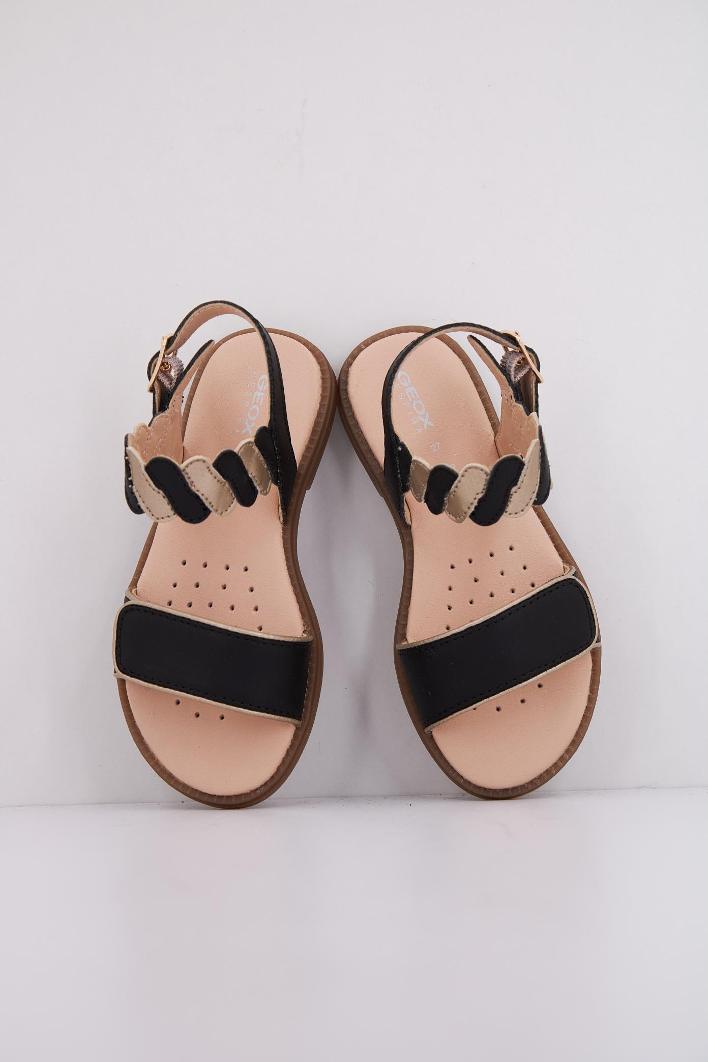 GEOX J SANDAL KARLY GIRL en color NEGRO  (3)