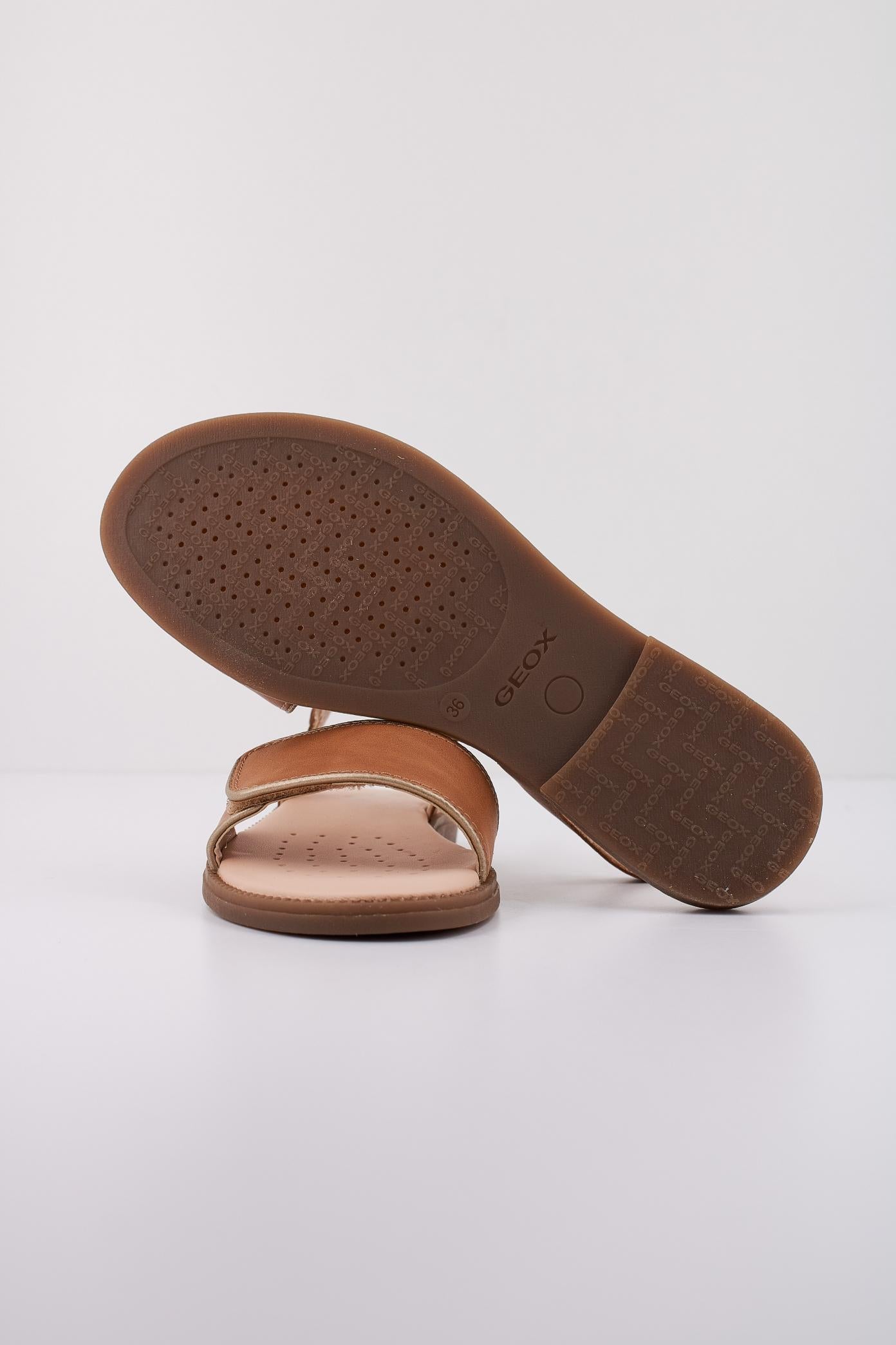 GEOX J SANDAL KARLY GIRL en color MARRON CLARO  (5)
