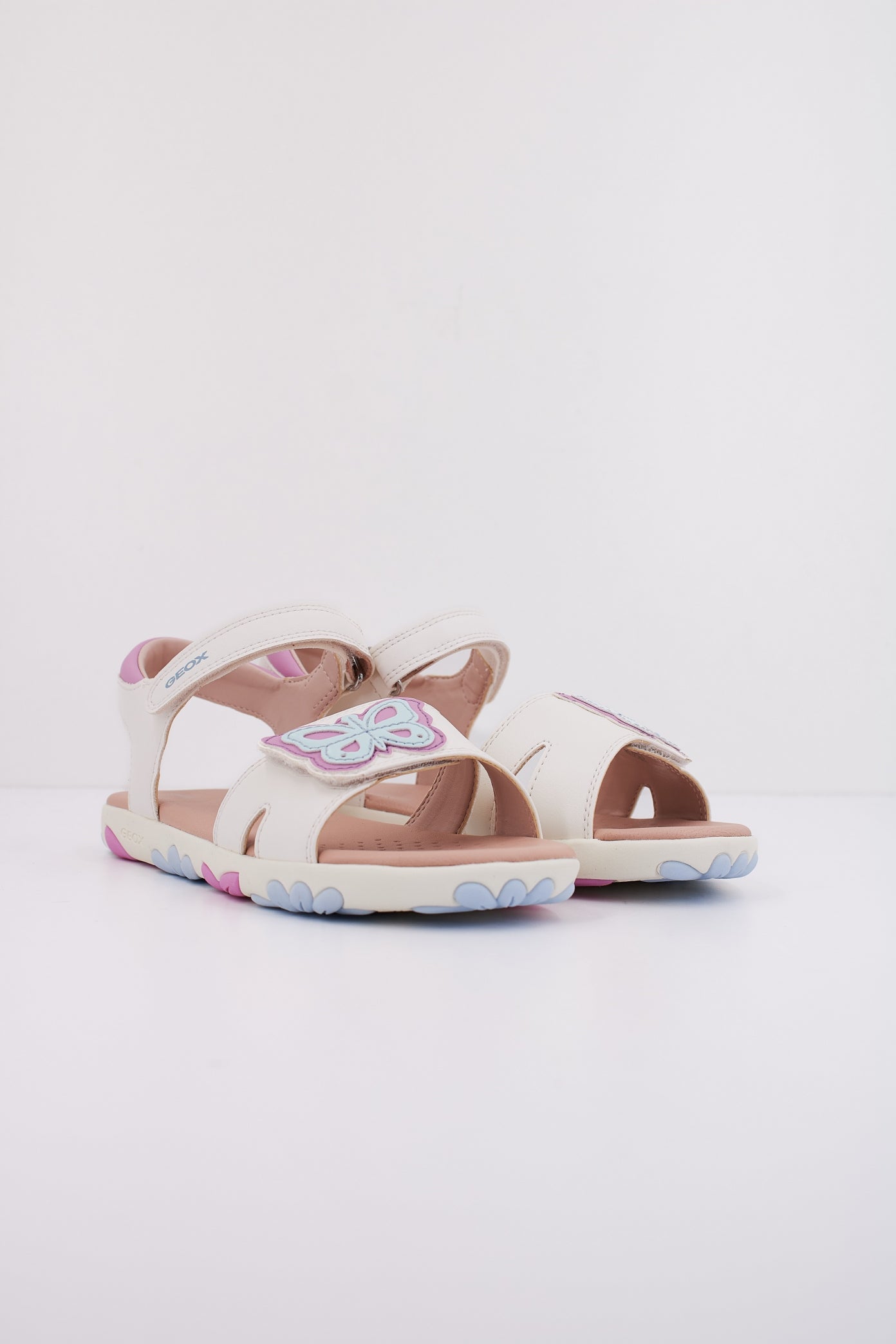 GEOX J SANDAL HAITI GIRL en color BLANCO  (2)
