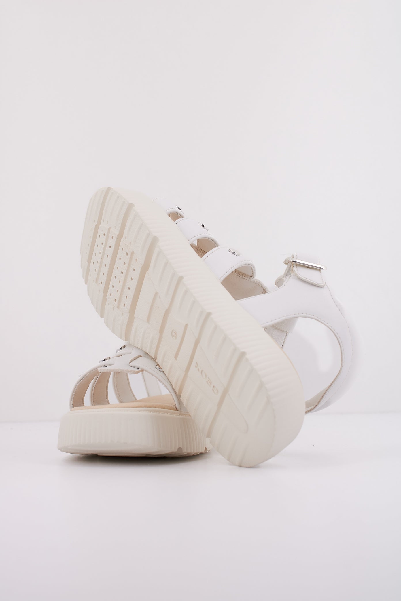 GEOX J SANDAL KODETTE GIR en color BLANCO  (5)