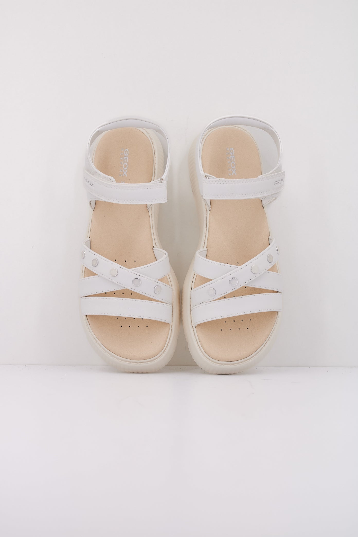 GEOX J SANDAL KODETTE GIR en color BLANCO  (3)