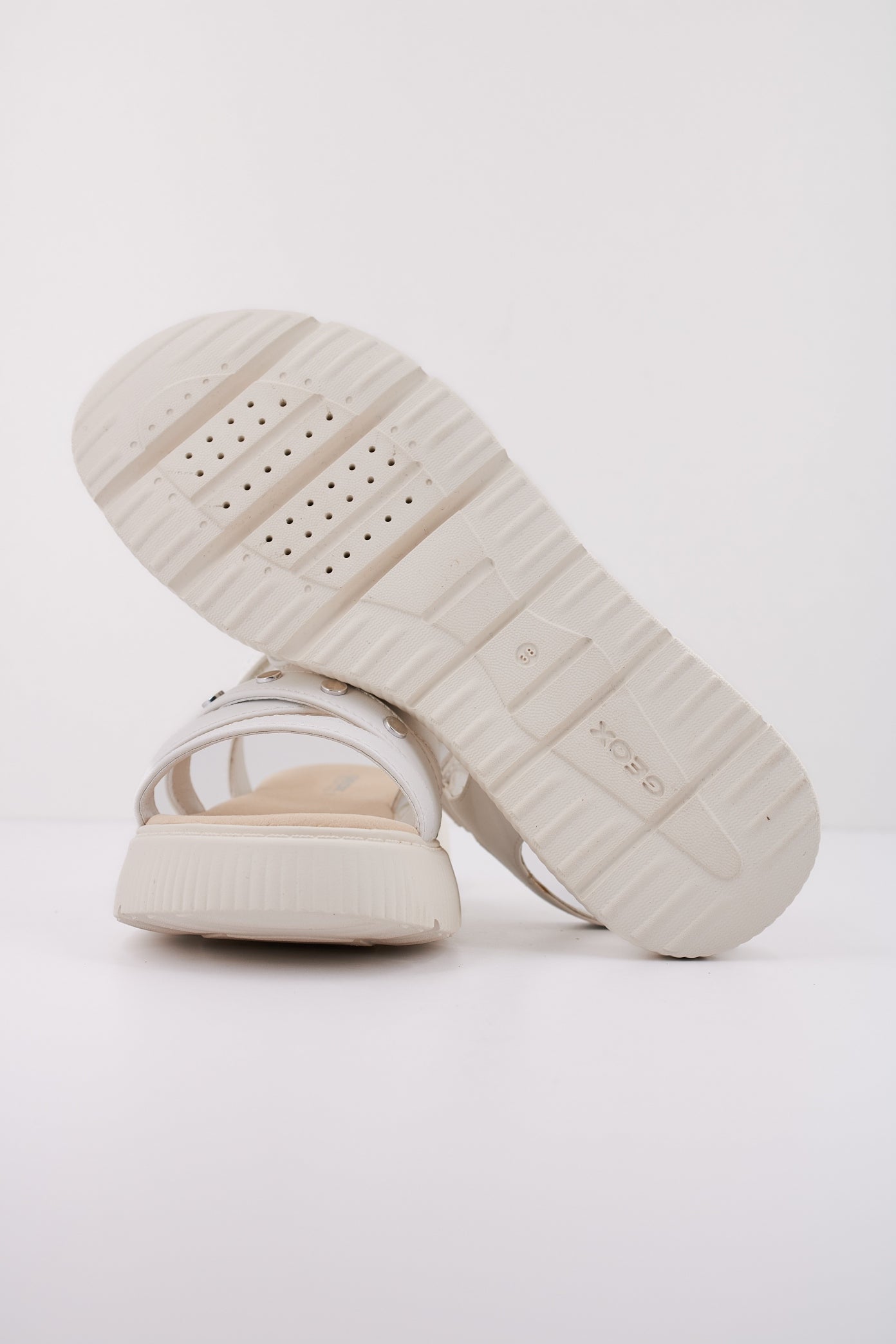 GEOX J SANDAL KODETTE GIR en color BLANCO  (5)