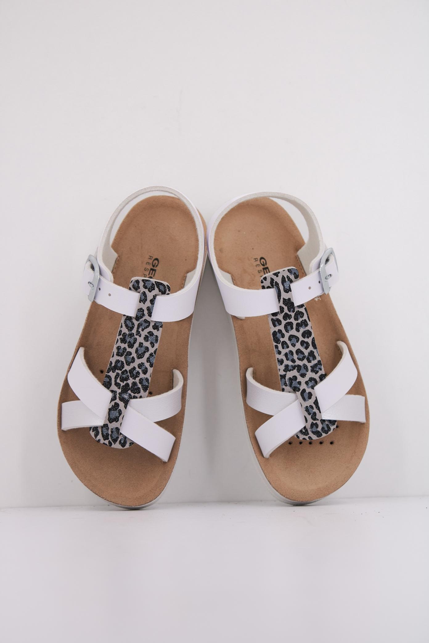 GEOX  J SANDAL COSTAREI GI en color BLANCO  (3)