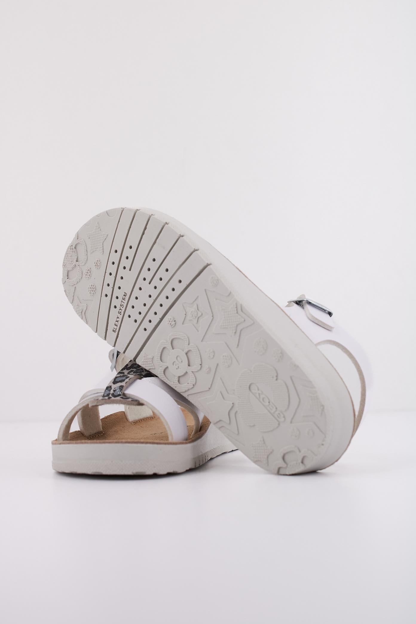 GEOX  J SANDAL COSTAREI GI en color BLANCO  (5)