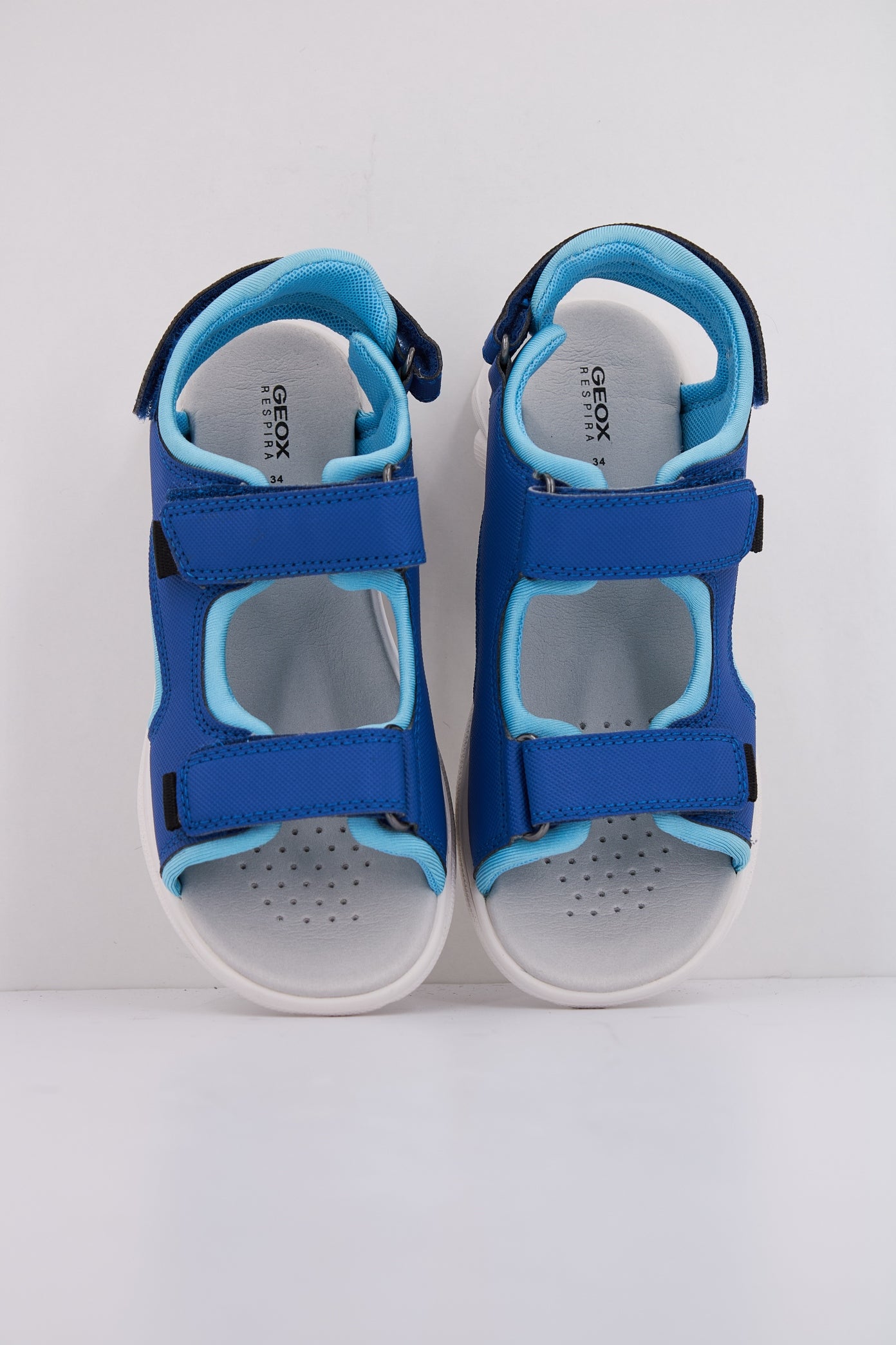 GEOX J SANDAL AIRADYUM BO en color AZUL  (3)
