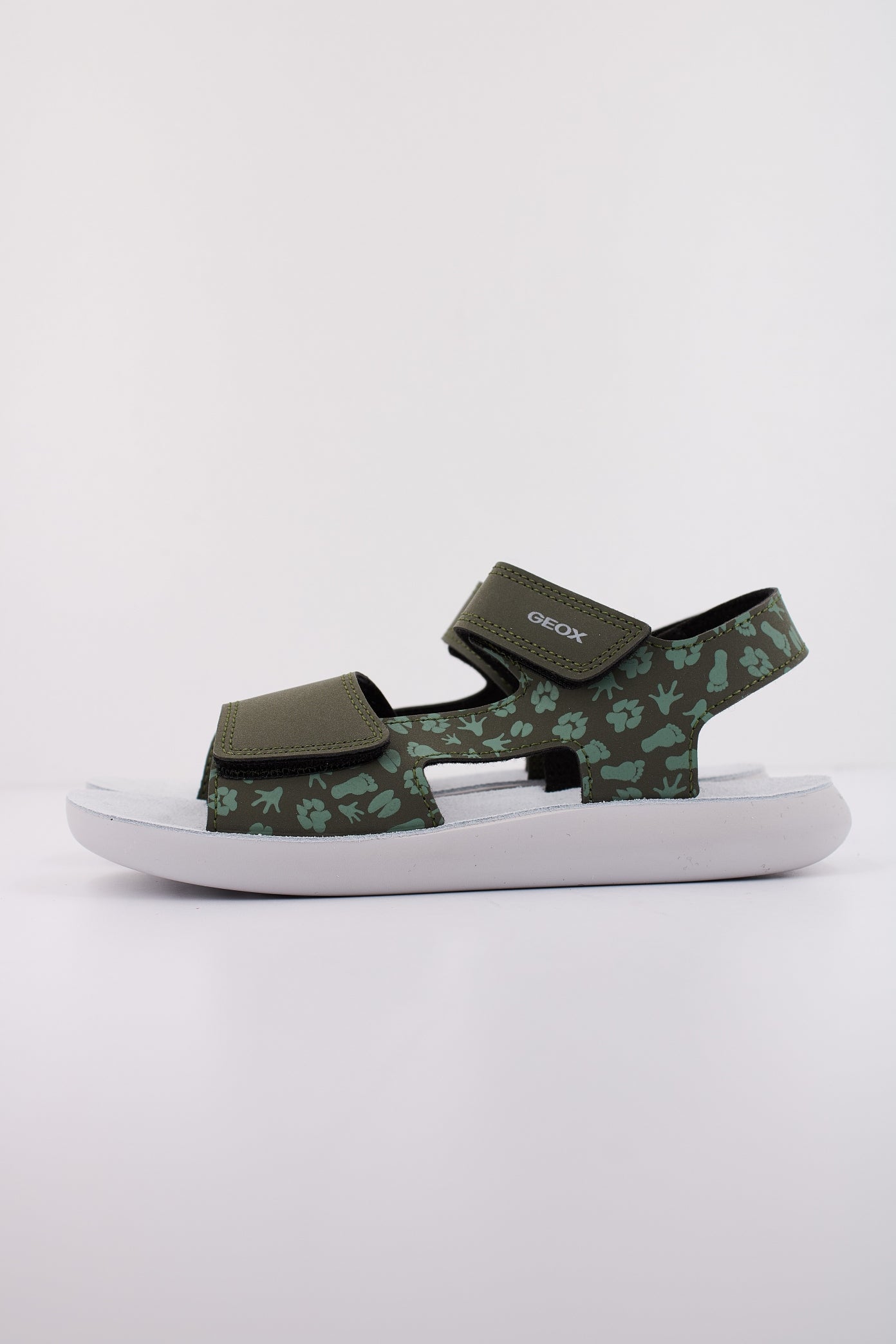 GEOX J SANDAL LIGHTFLOPPY en color VERDE  (1)