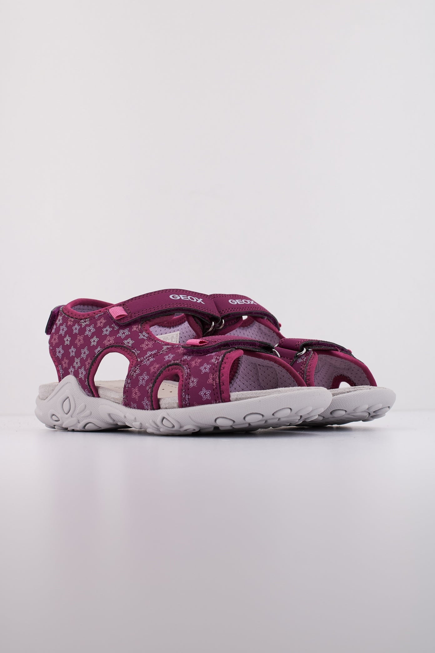 GEOX J SANDAL WHINBERRY G en color BURDEOS  (2)