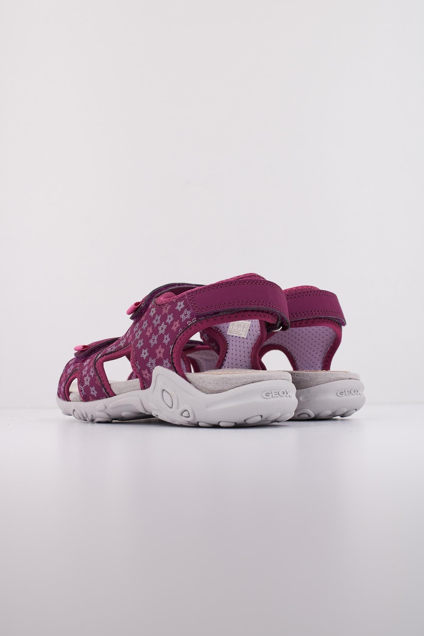 GEOX J SANDAL WHINBERRY G en color BURDEOS  (4)