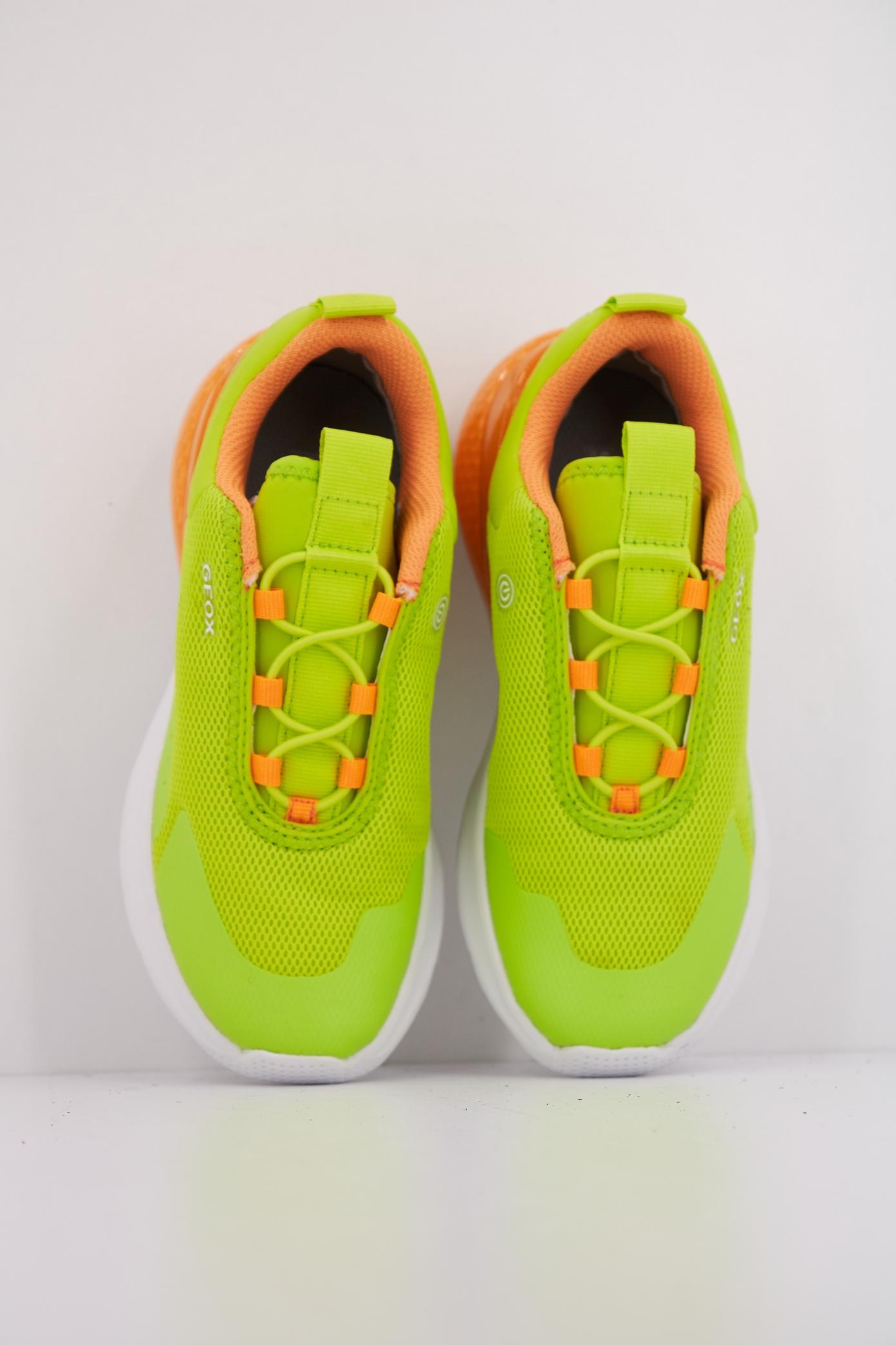 GEOX J ACTIVART ILLUMINUS en color VERDE  (3)