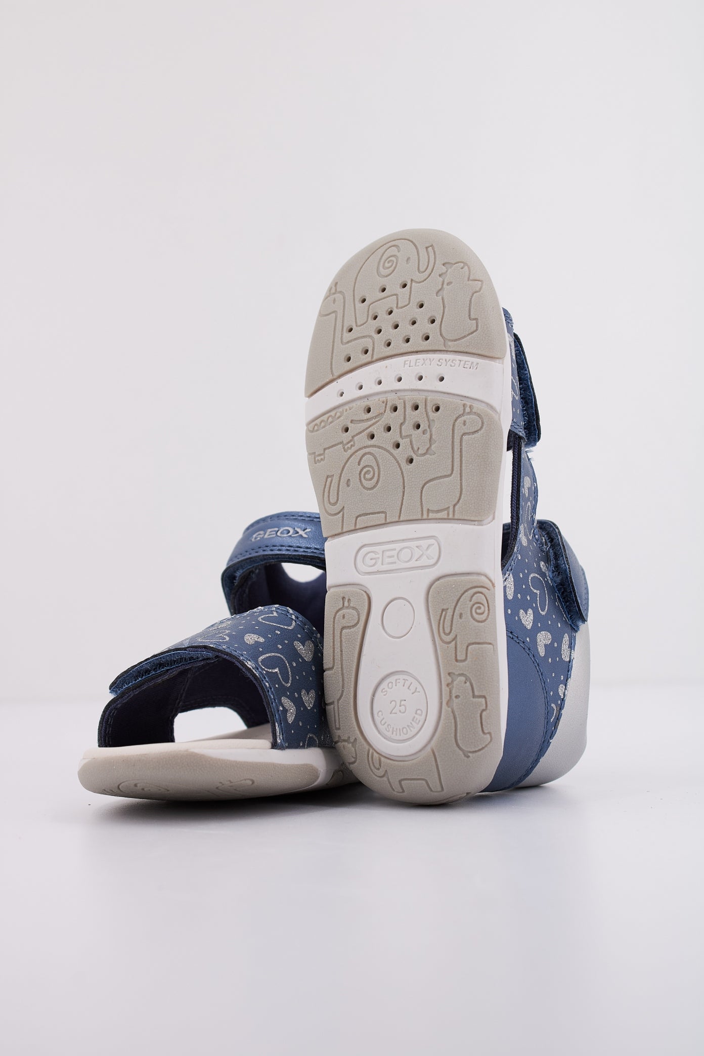 GEOX B SANDAL TAPUZ GIRL en color AZUL  (5)