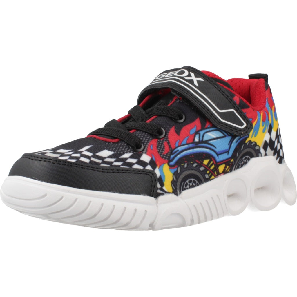 GEOX J WROOM BOY en color NEGRO  (1)