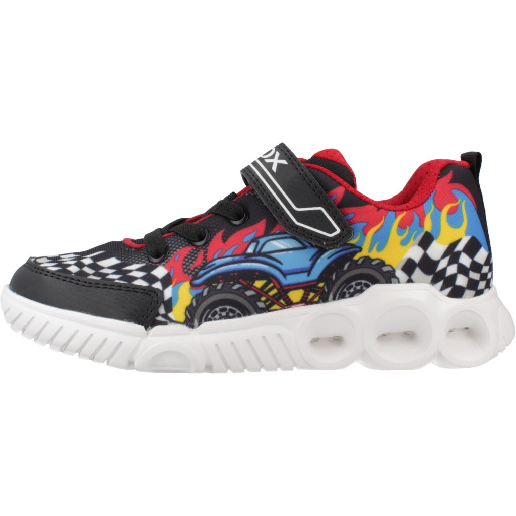 GEOX J WROOM BOY en color NEGRO  (2)