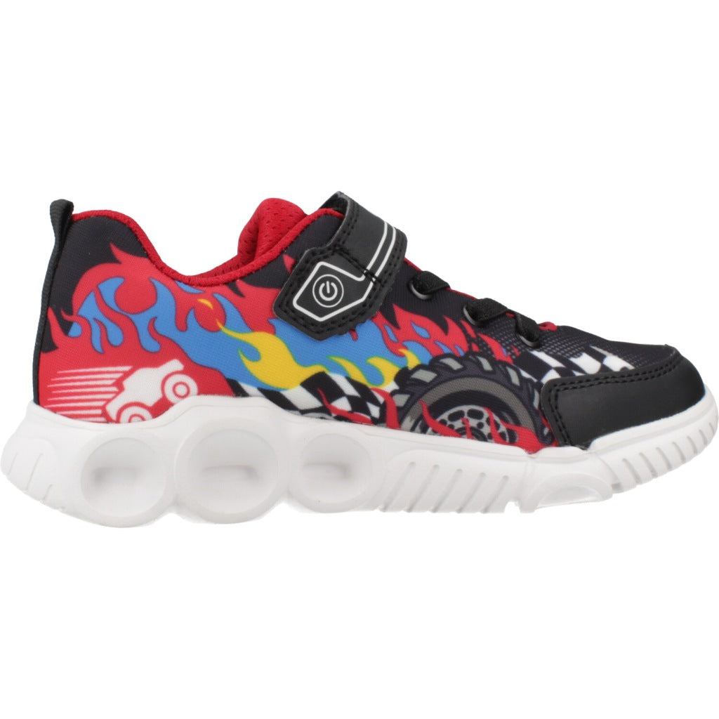 GEOX J WROOM BOY en color NEGRO  (4)