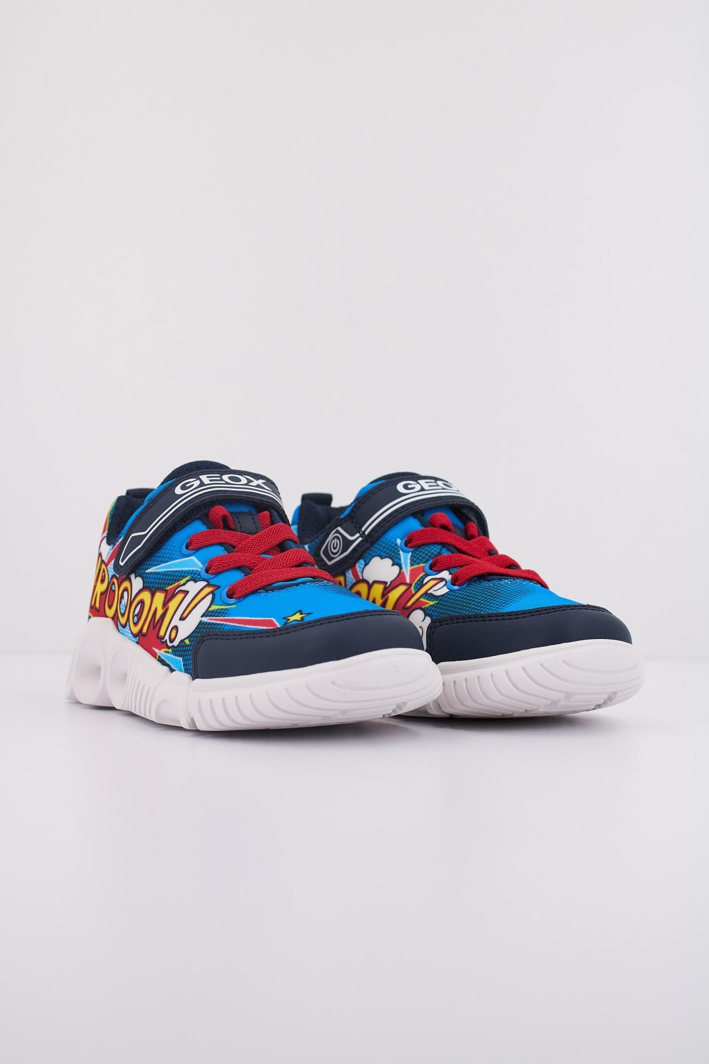 GEOX J WROOM BOY en color AZUL  (2)