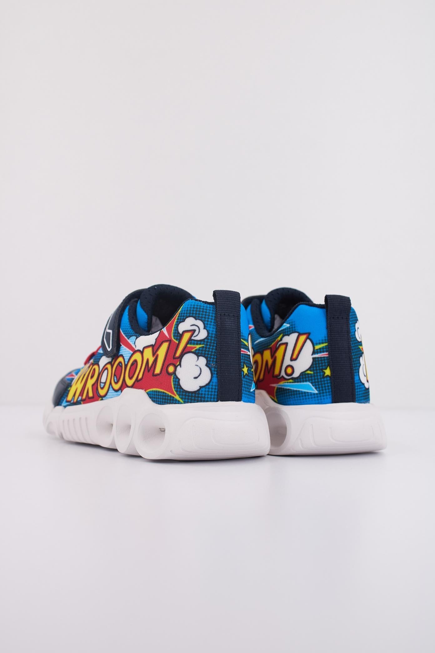 GEOX J WROOM BOY en color AZUL  (4)
