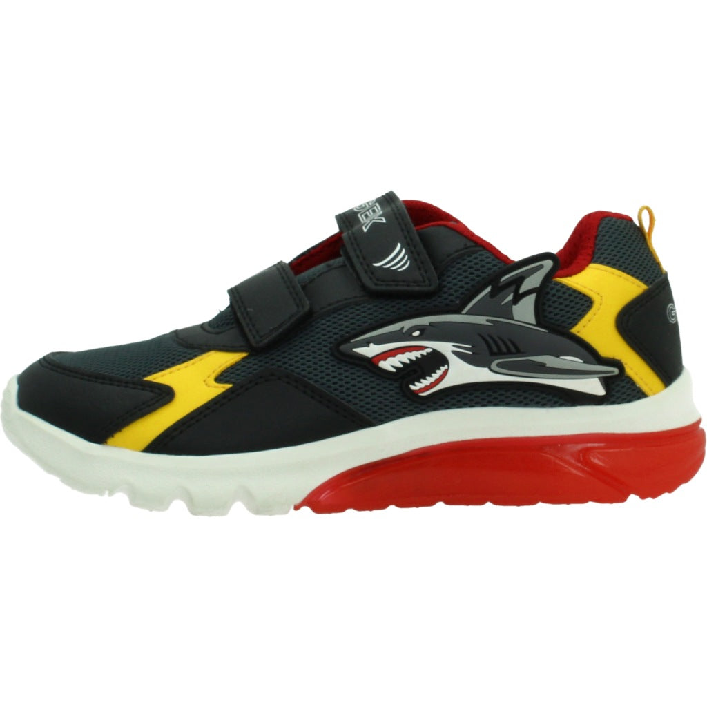 GEOX J CIBERDRON BOY en color NEGRO  (2)