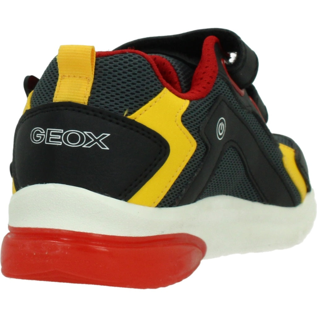 GEOX J CIBERDRON BOY en color NEGRO  (3)