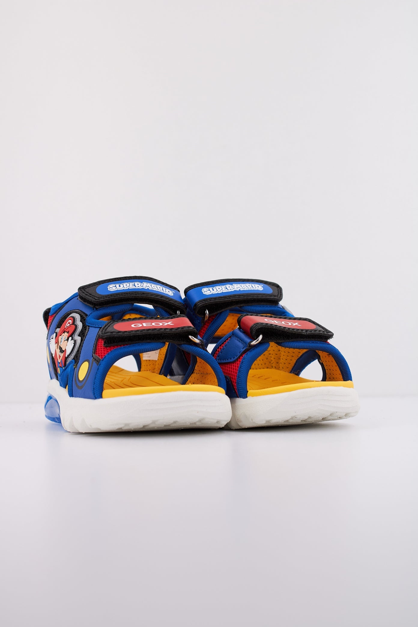 GEOX J SANDAL CIBERDRON B en color AZUL  (2)