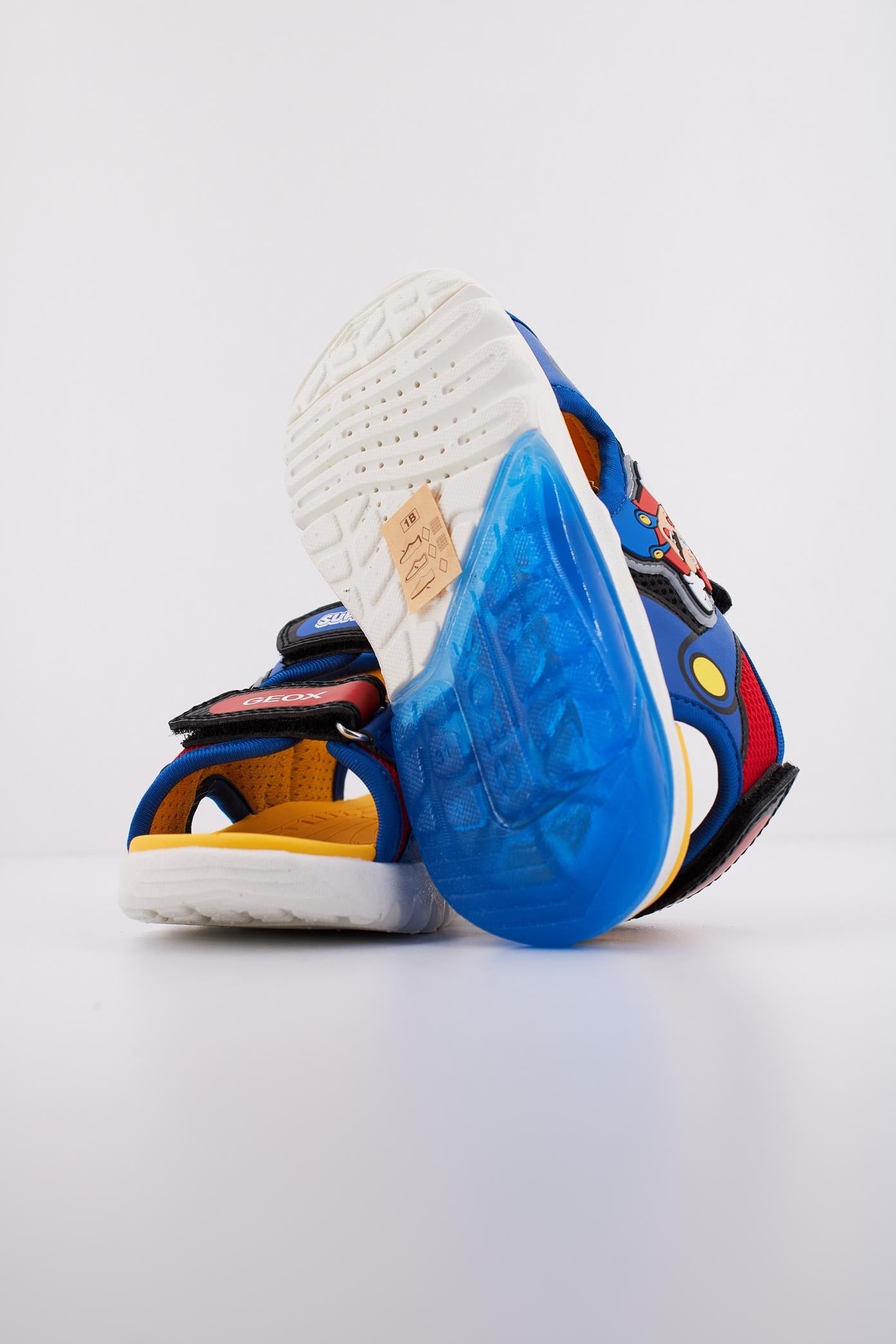 GEOX J SANDAL CIBERDRON B en color AZUL  (5)