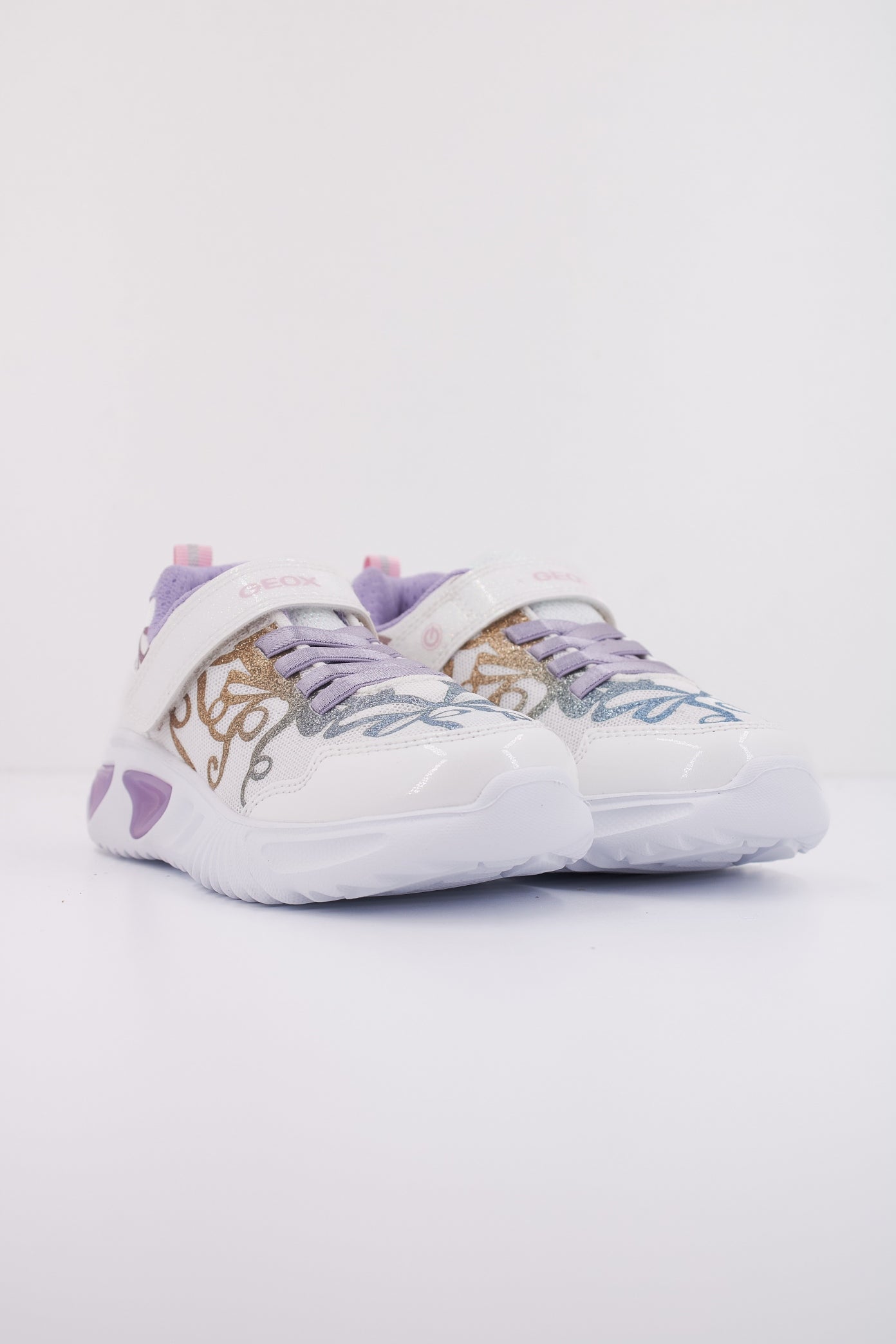 GEOX  J ASSISTER GIRL en color BLANCO  (2)