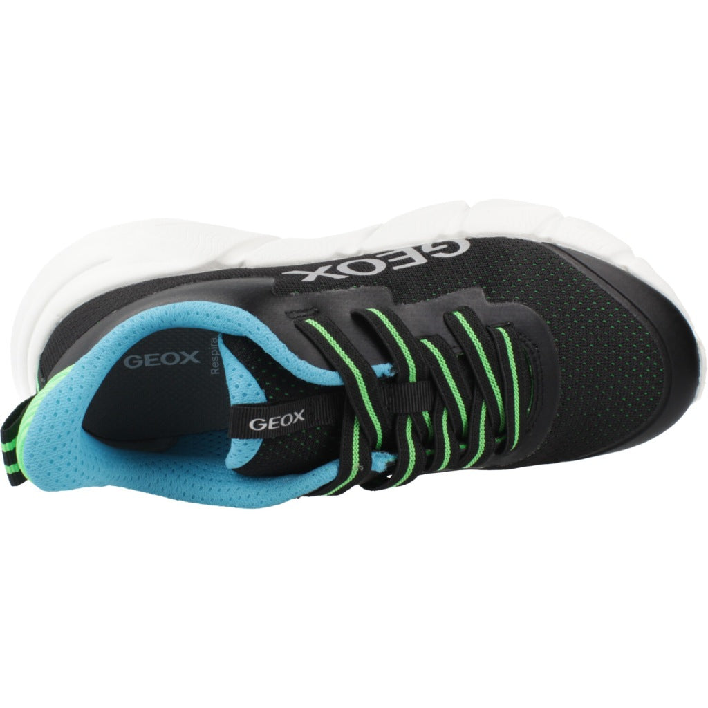 GEOX J FLEXYPER FAST BOY en color NEGRO  (7)