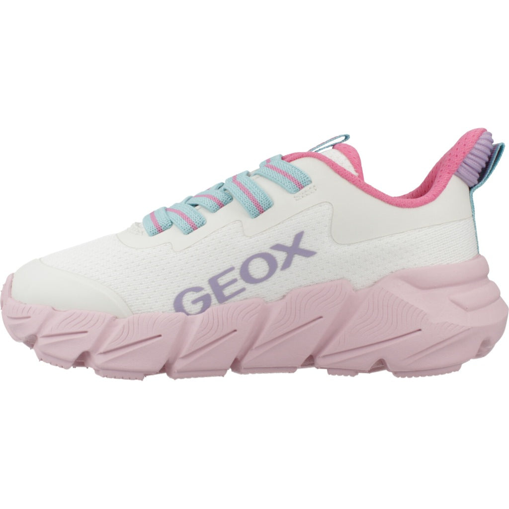 GEOX J FLEXYPER FAST GIRL en color BLANCO  (2)