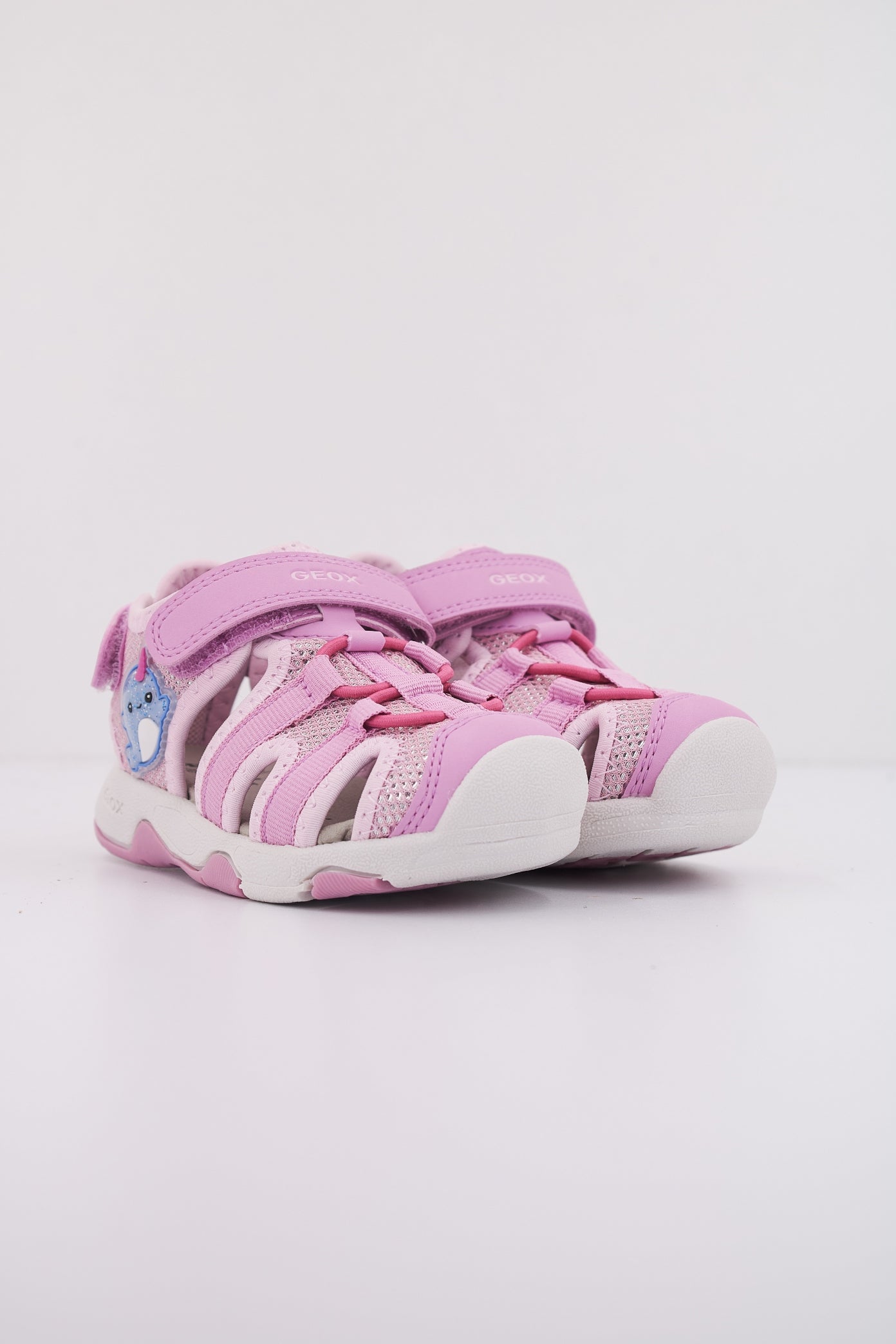 GEOX B SANDAL MULTY GIRL en color ROSA  (2)
