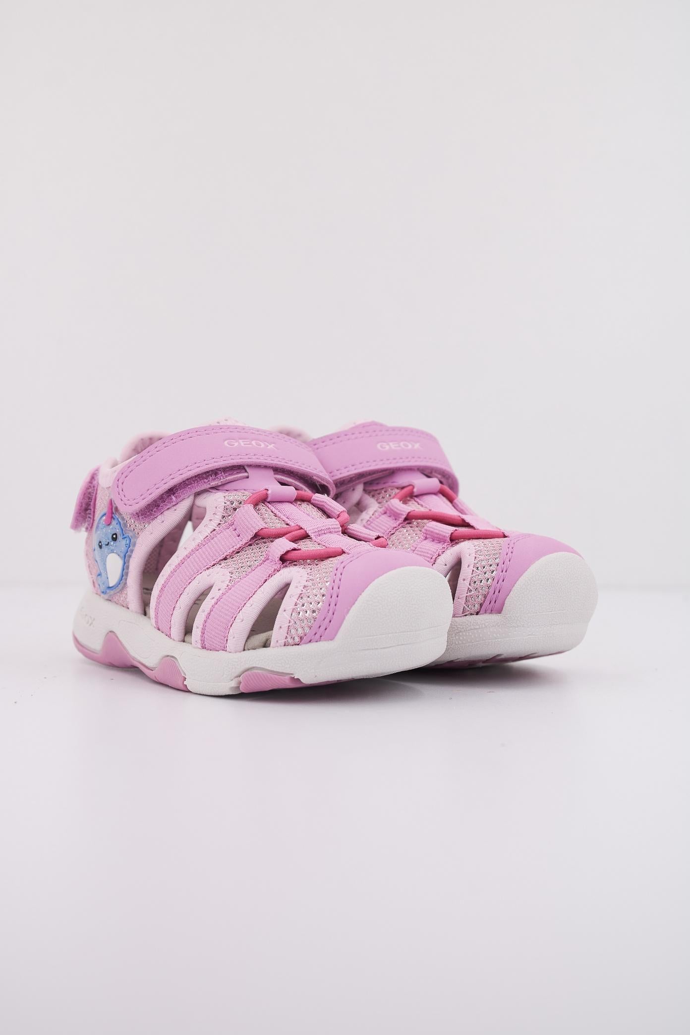 GEOX B SANDAL MULTY GIRL en color ROSA  (2)