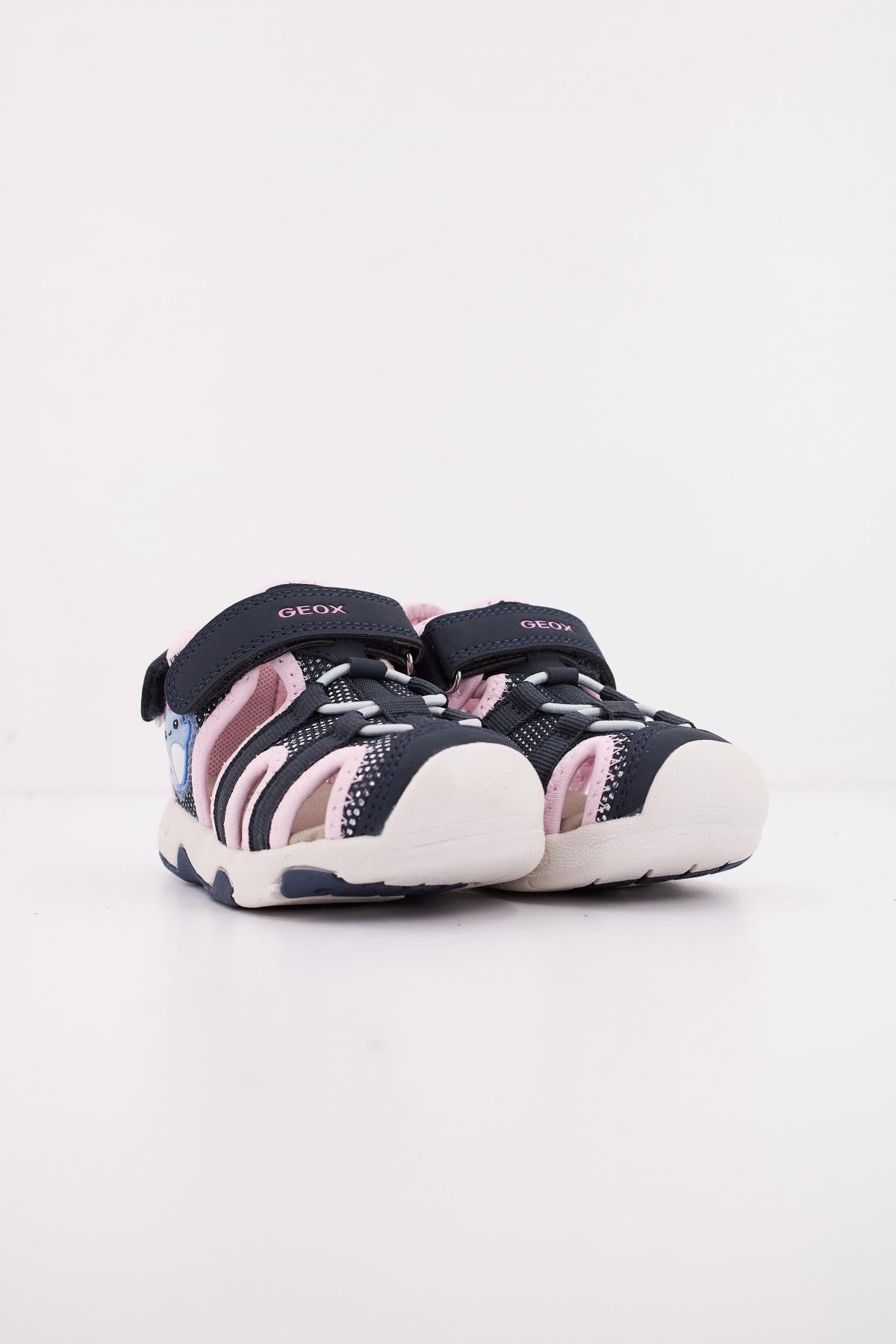 GEOX  B SANDAL MULTY GIRL en color AZUL  (2)