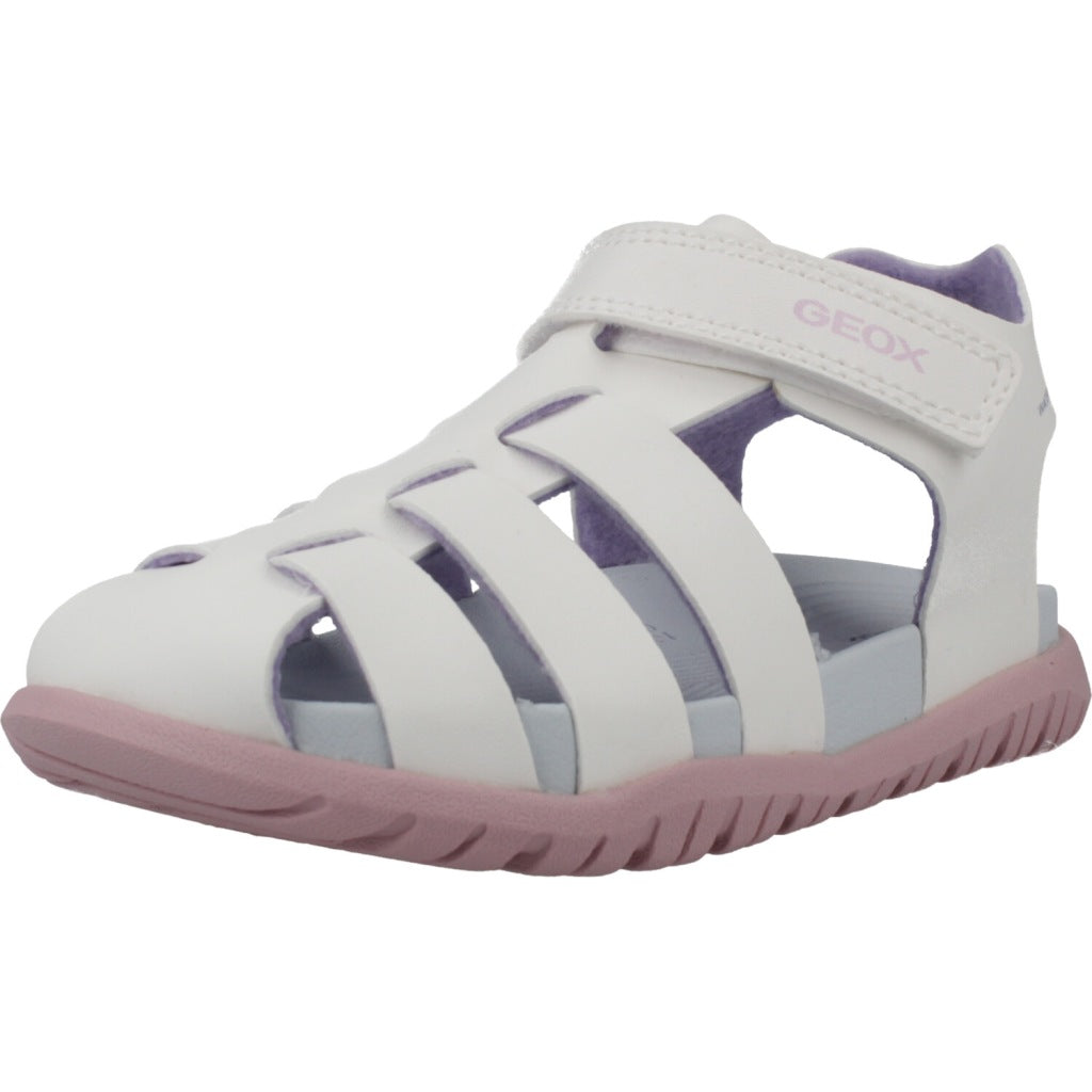 GEOX B SANDAL FUSBETTO GI en color BLANCO  (1)