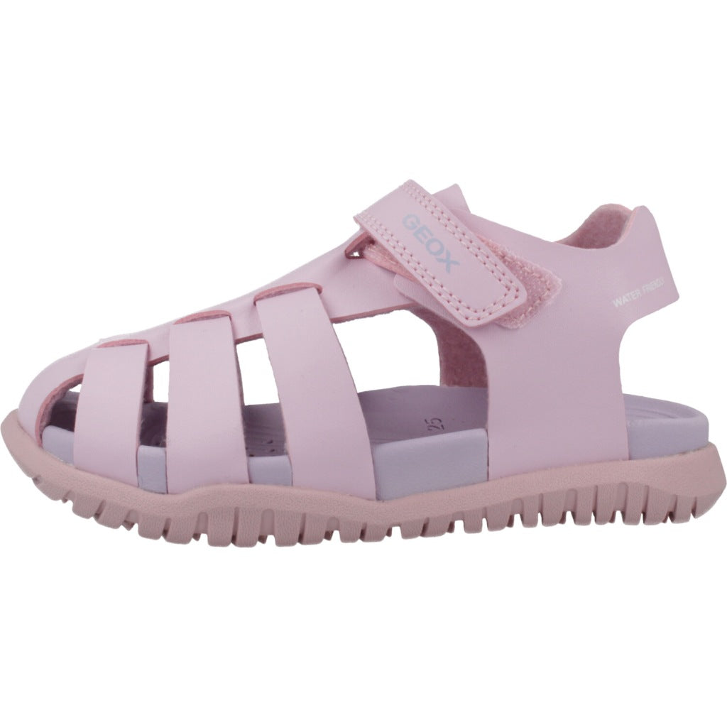 GEOX B SANDAL FUSBETTO GI en color ROSA  (2)