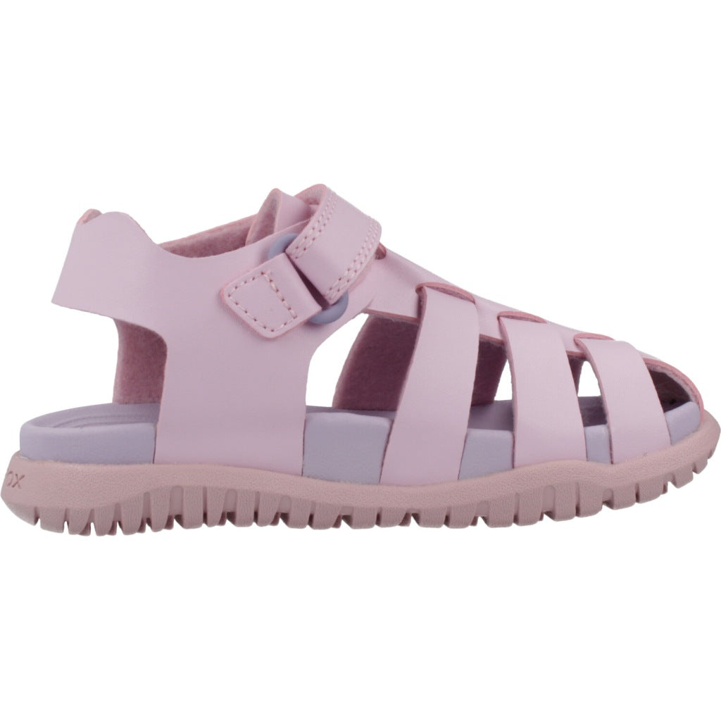 GEOX B SANDAL FUSBETTO GI en color ROSA  (4)