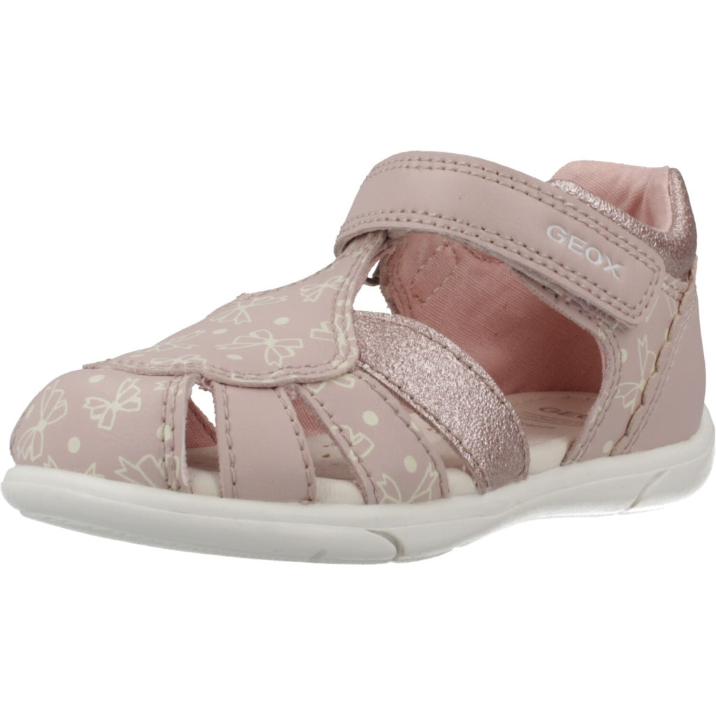 GEOX  B SANDAL ZAPITO GIRL en color ROSA  (1)