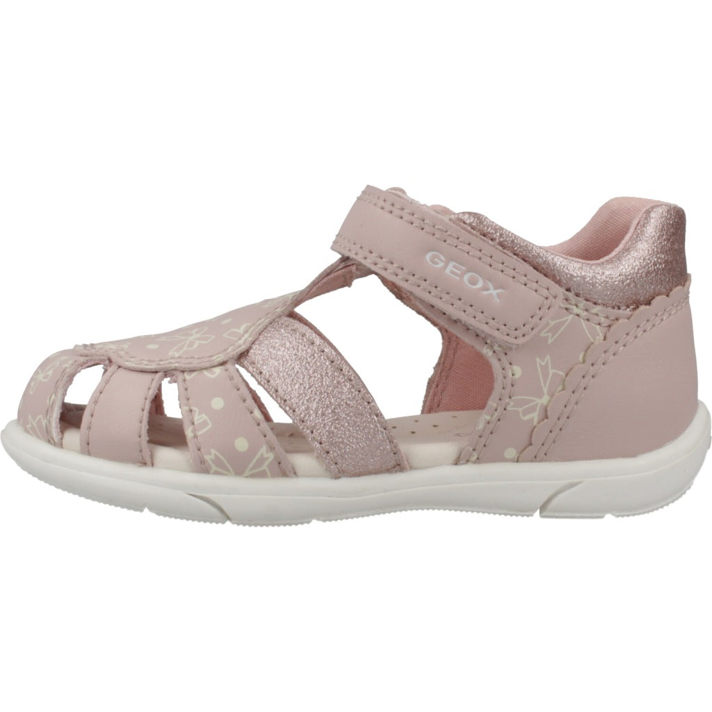 GEOX  B SANDAL ZAPITO GIRL en color ROSA  (2)