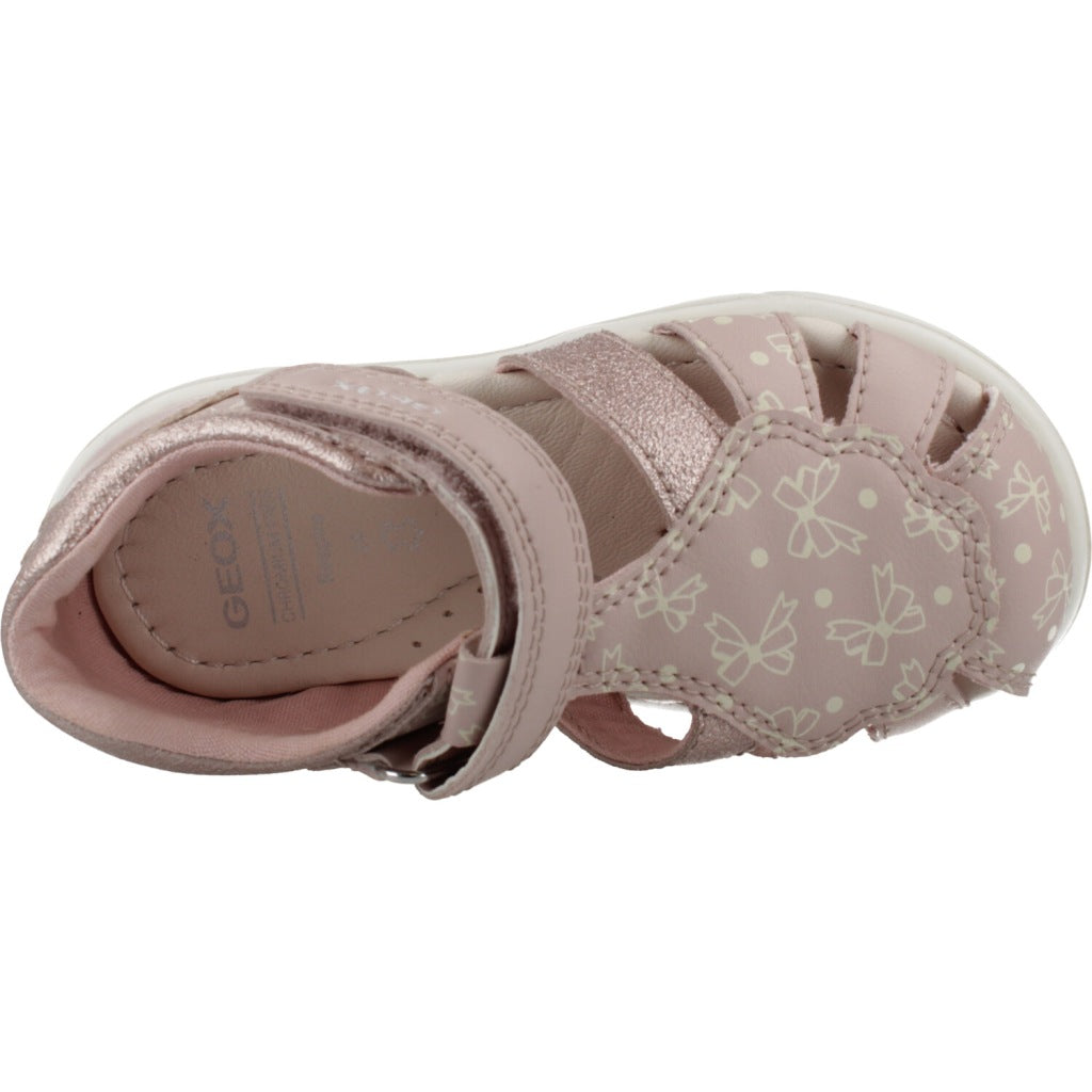 GEOX  B SANDAL ZAPITO GIRL en color ROSA  (7)