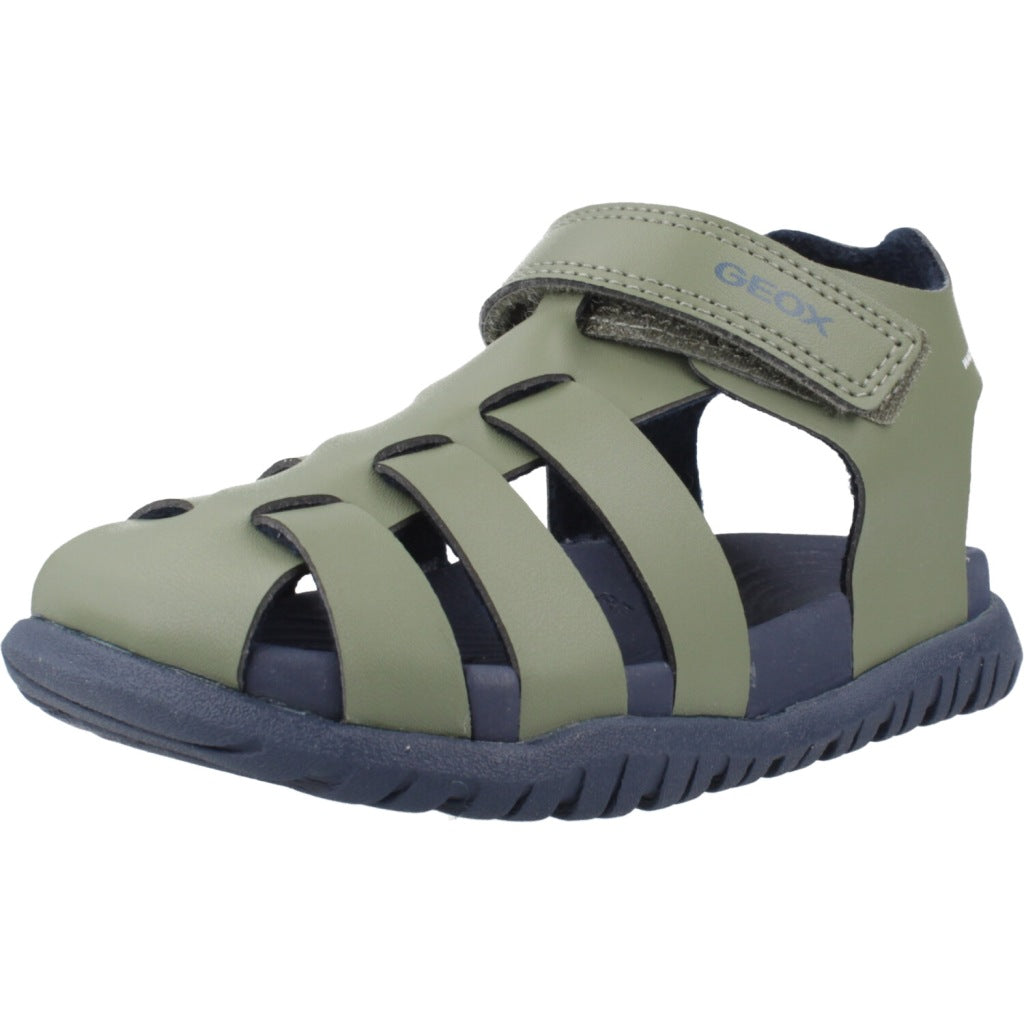 GEOX B SANDAL FUSBETTO BO en color VERDE  (1)